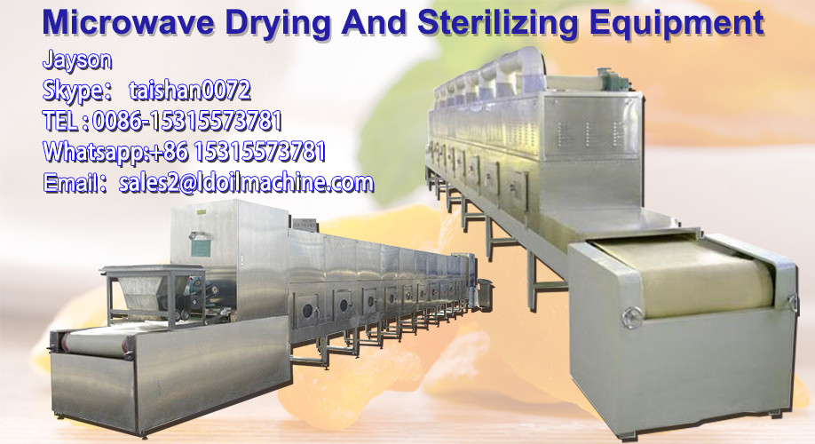 shrimp microwave drying machine with germicidal effect