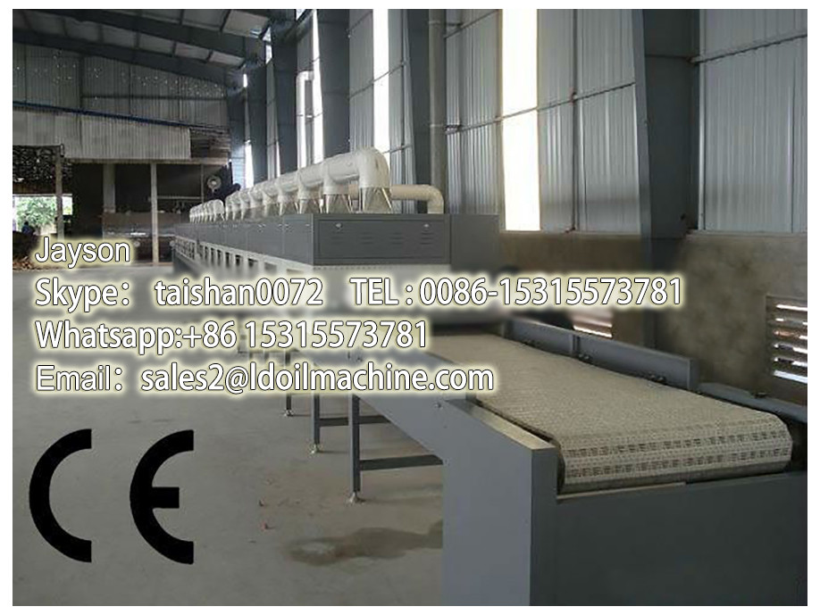 microwave drying equipment for green leaves
