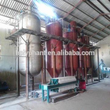 small Palm/Cottonseeds/Soybean/Sunflower/Peanut Oil Refinery Plant