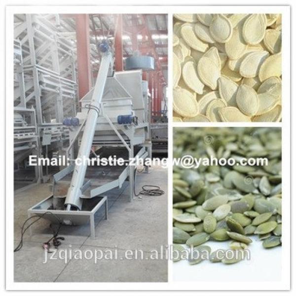 Fully automatic pumpkin/ melon seeds dehulling &amp; separating machine for sale 0086 13941650130 #3 image