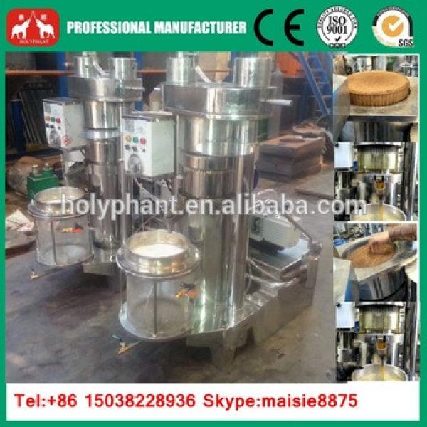 Small Hydraulic Olive Oil Press Machine 20-120kg/h #4 image