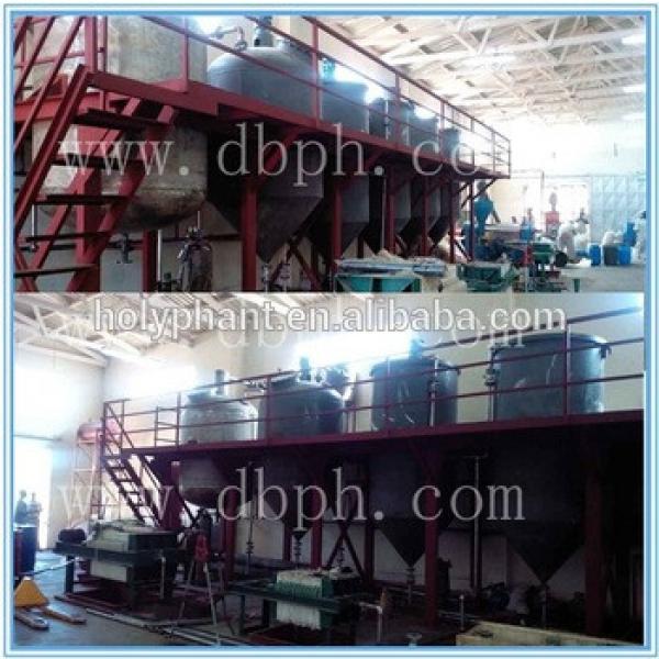Complete set of cooking oil refinery equipment,vegetable oil refining plant #4 image
