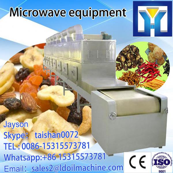 microwave Raw White Buckwheat drying equipment #1 image